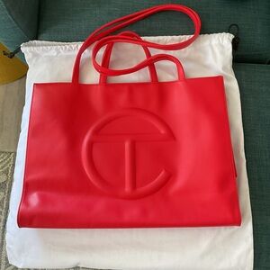 Telfar shopping bag